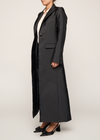 Venetian Maxi Coat Black Zibeline