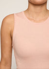 Basel Knit Tank Pink