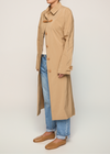 Eddy Trench Coat Tan