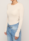 Basel Knit Top Ivory