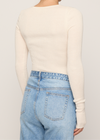 Basel Knit Top Ivory
