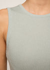 Basel Knit Tank Seafoam