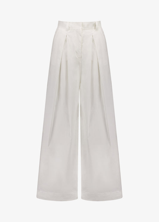Murano Pant Ivory Cotton