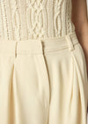 Murano Wide Leg Pant Clotted Cream