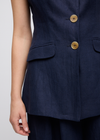 Murano Vest Navy