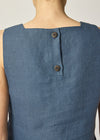 Nova Tunic Blue Houndstooth