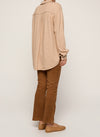 Samuel Suede Pant Cognac