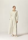 Sirena Dress Ivory Stripe