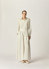 Sirena Dress Ivory Stripe