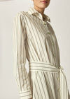 Sirena Dress Ivory Stripe