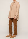 Samuel Suede Pant Cognac