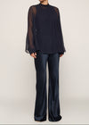 Camila Blouse Navy