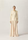 Tori Silk Shirt Cream