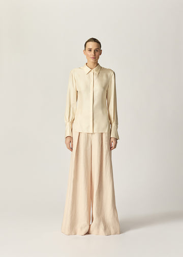 Tori Silk Shirt Cream