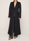 Venetian Maxi Coat Navy Wool