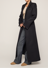 Venetian Maxi Coat Navy Wool