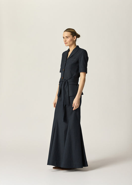 Viktor Short Sleeve Blazer Navy