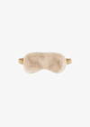 Silk Eye Mask Beige