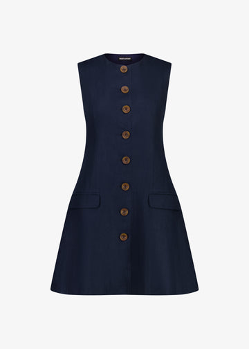 Murano Dress Navy