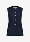 Murano Vest Navy