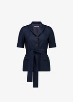 Viktor Short Sleeve Blazer Navy