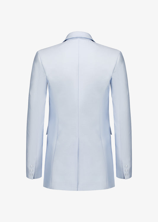 James Blazer Powder Blue Zibeline