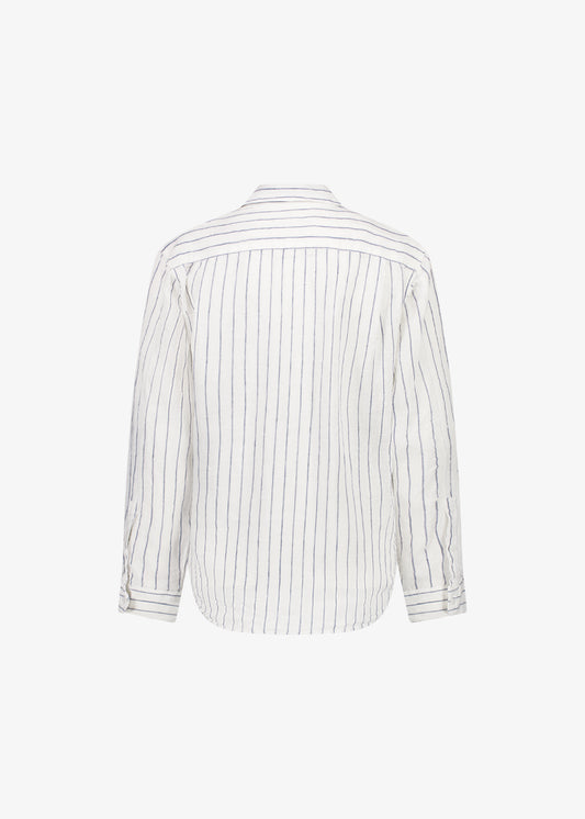 Palma Shirt Stripe Linen
