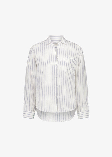 Palma Shirt Stripe Linen