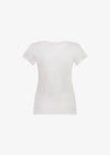 Abbey V-Neck T-Shirt White