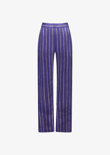 Rimini Pant Navy Stripe