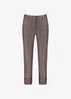 Viktoriya Suit Pant Cocoa Herringbone