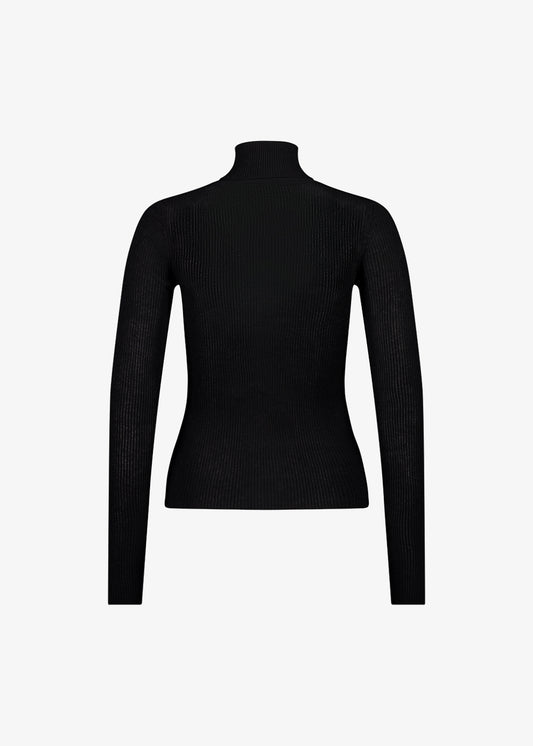 Julia Rib Roll Neck