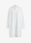 Maya Shirt Dress White