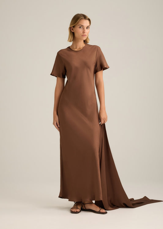 Delfina Dress Cocoa