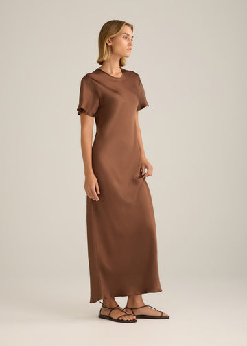 Delfina Dress Cocoa