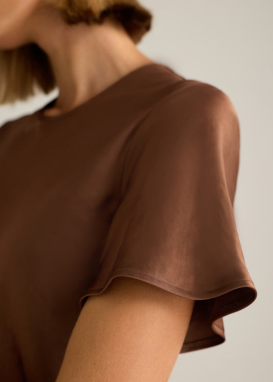 Delfina Dress Cocoa