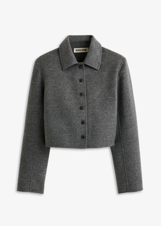 Rosetta Jacket Charcoal Marle