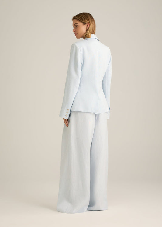 Villa Blazer Powder Blue
