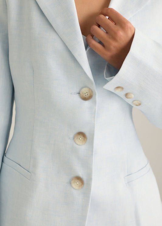 Villa Blazer Powder Blue