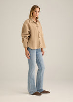 The Shacket Taupe Marle