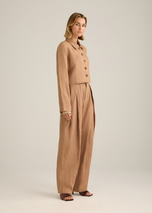 Vittoria Jacket Burnt Toffee