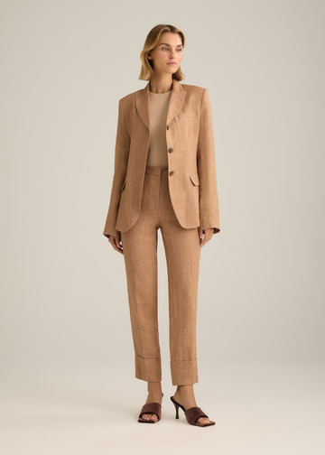 Viktor Blazer Burnt Toffee