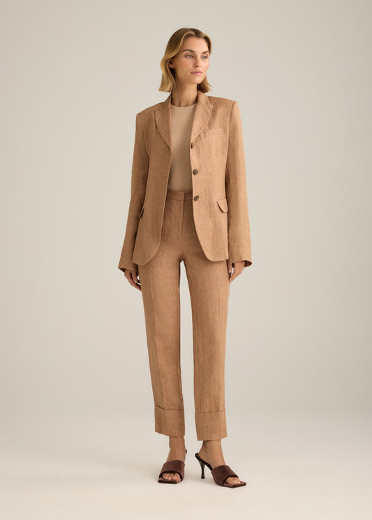 Viktor Blazer Burnt Toffee