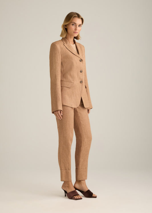 Viktor Blazer Burnt Toffee
