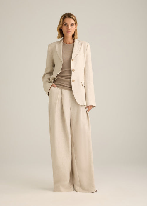 Viktor Blazer Jute Herringbone