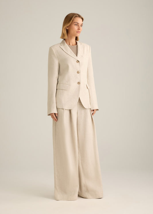 Viktor Blazer Jute Herringbone