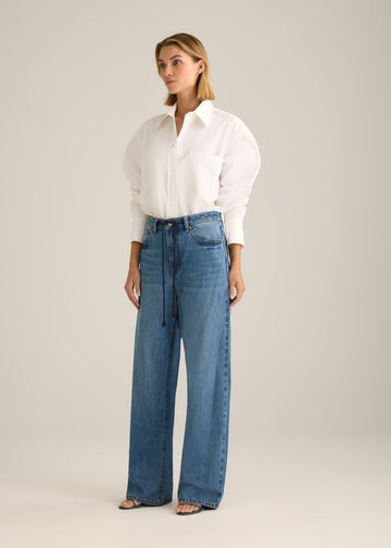 Palazza Jean Sky Blue Rinse