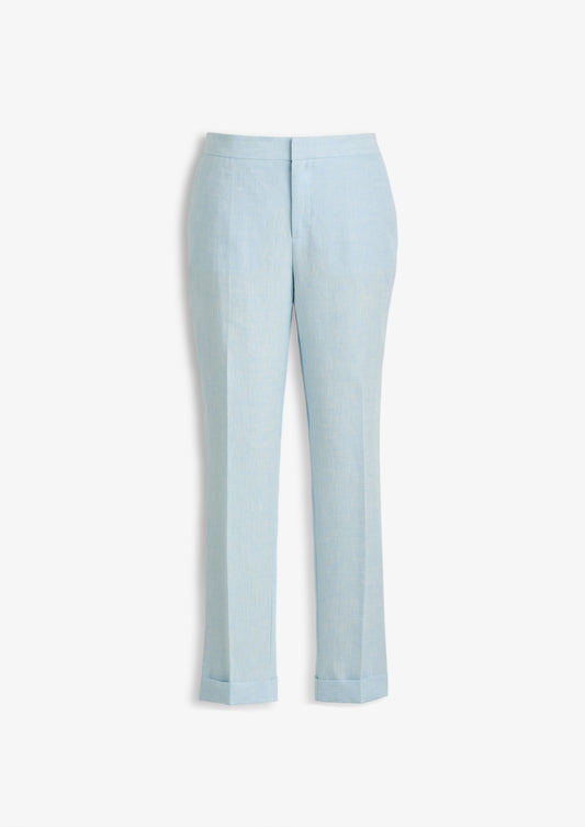 Elise Slim Trouser Powder Blue