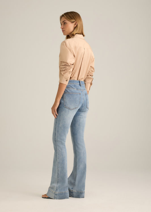 Lorenza Jean River Wash Blue