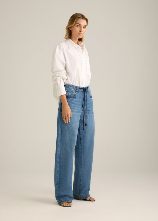 Palazza Jean Sky Blue Rinse